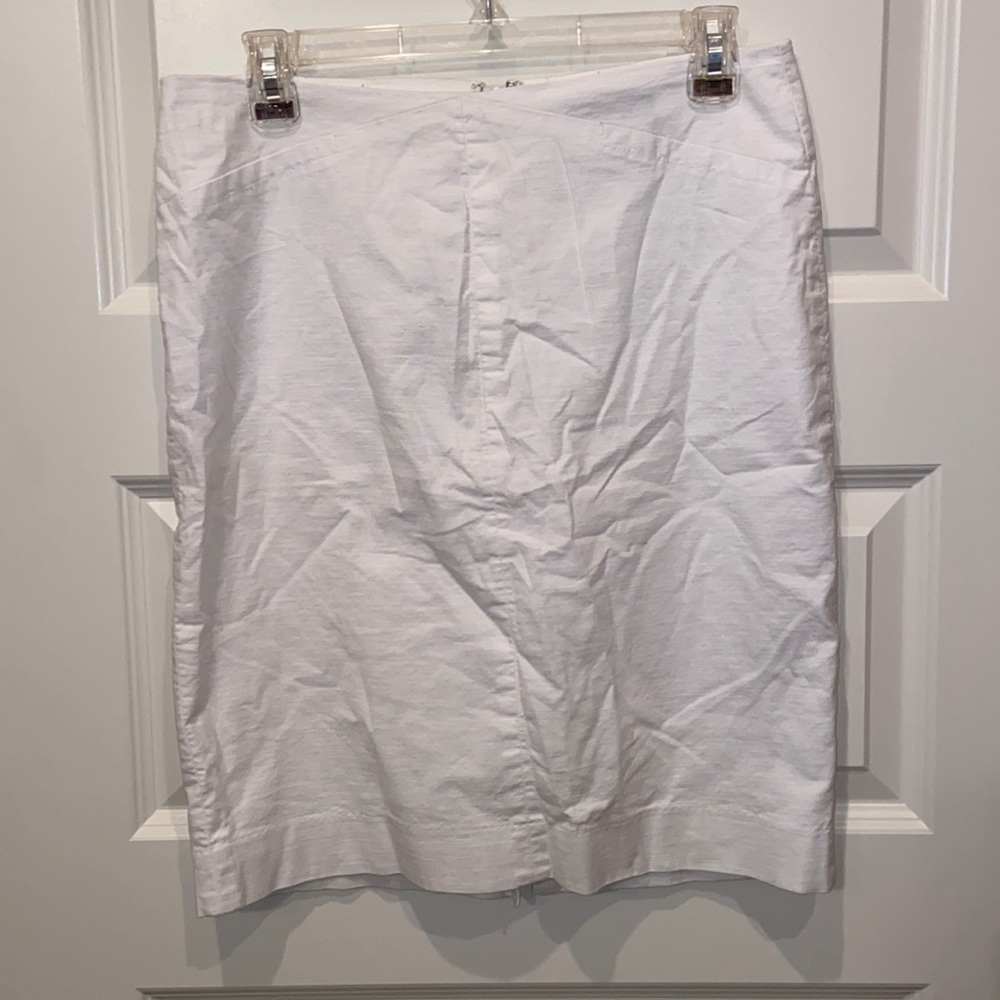The Limited White Skirt
